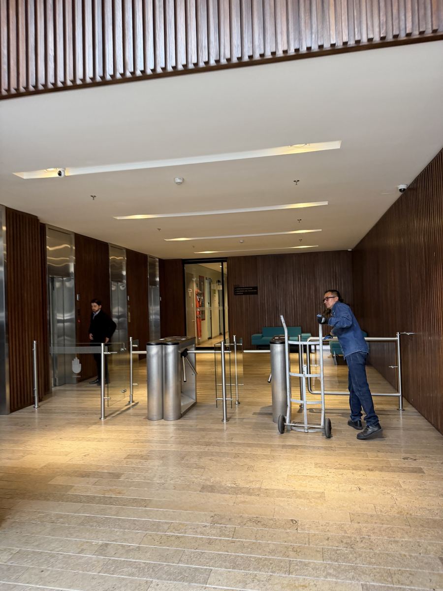 The GAIA Building entrance